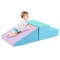 PU Foam Step and Slide Play Set with Removable Zippered Covers and Portable Design